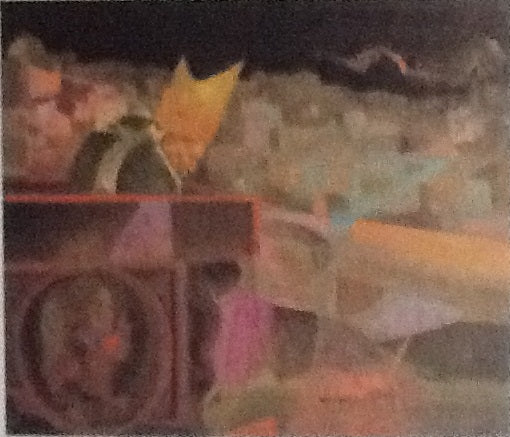 Ugo Attardi - He looked at the sleeping city...
