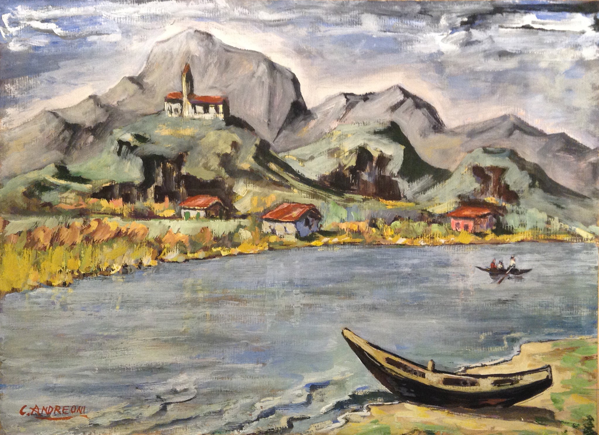 Cesare Andreoni - Sull'Adda