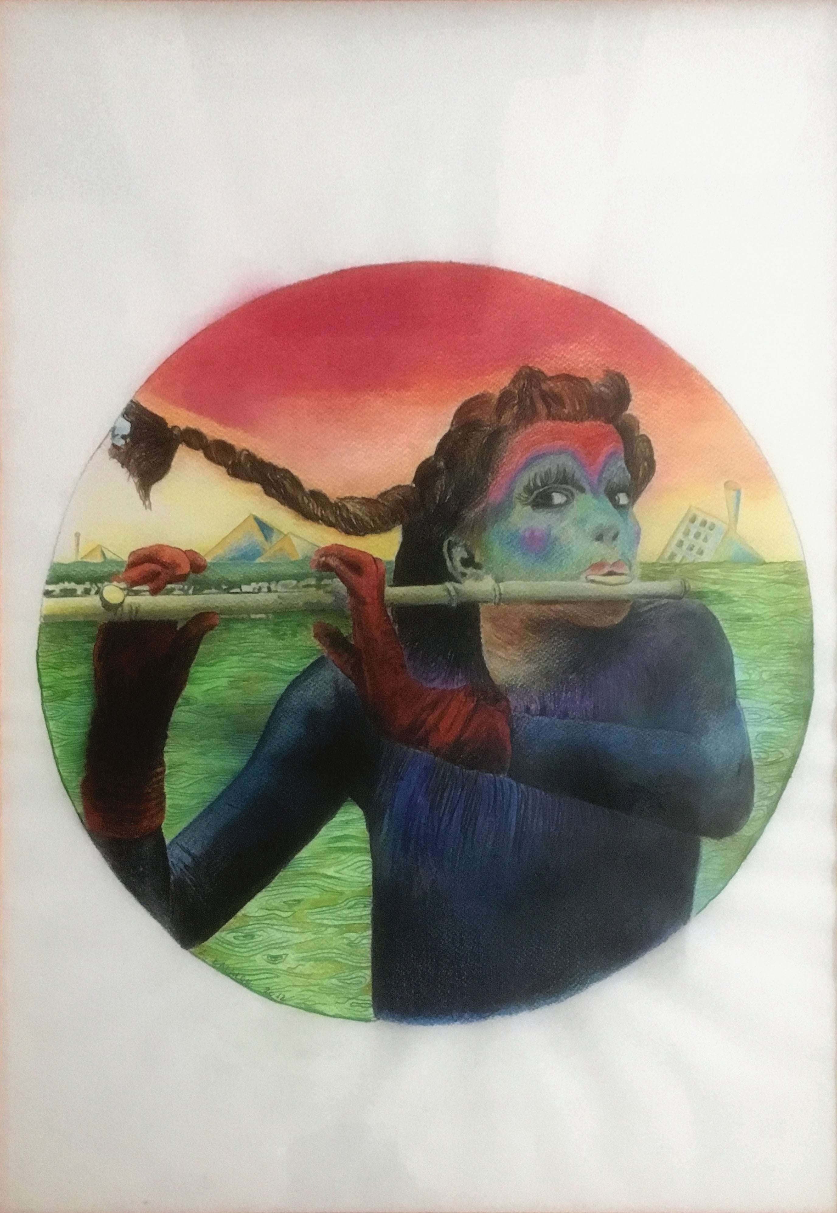 Ariberto Badaloni - La Flautista