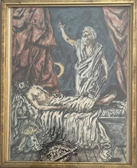 Giorgio De Chirico -  Il sogno appare ad Agamennone