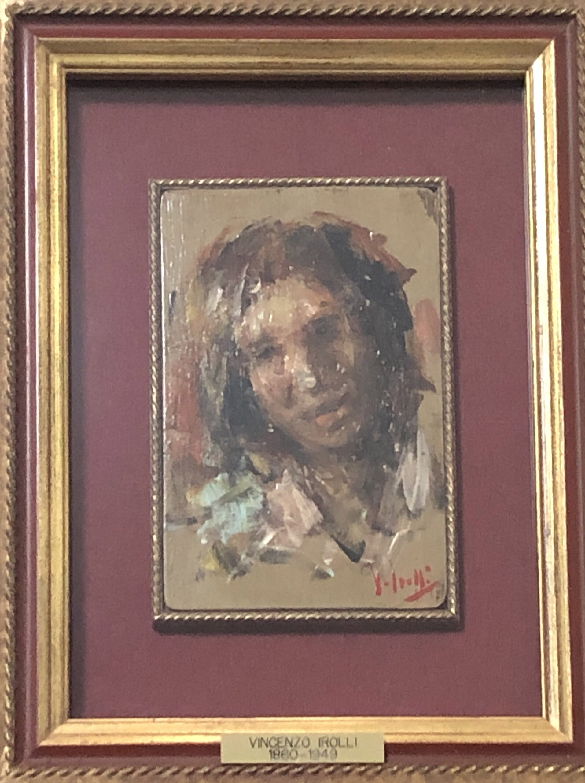 Vincenzo Irolli - Ritratto di popolana