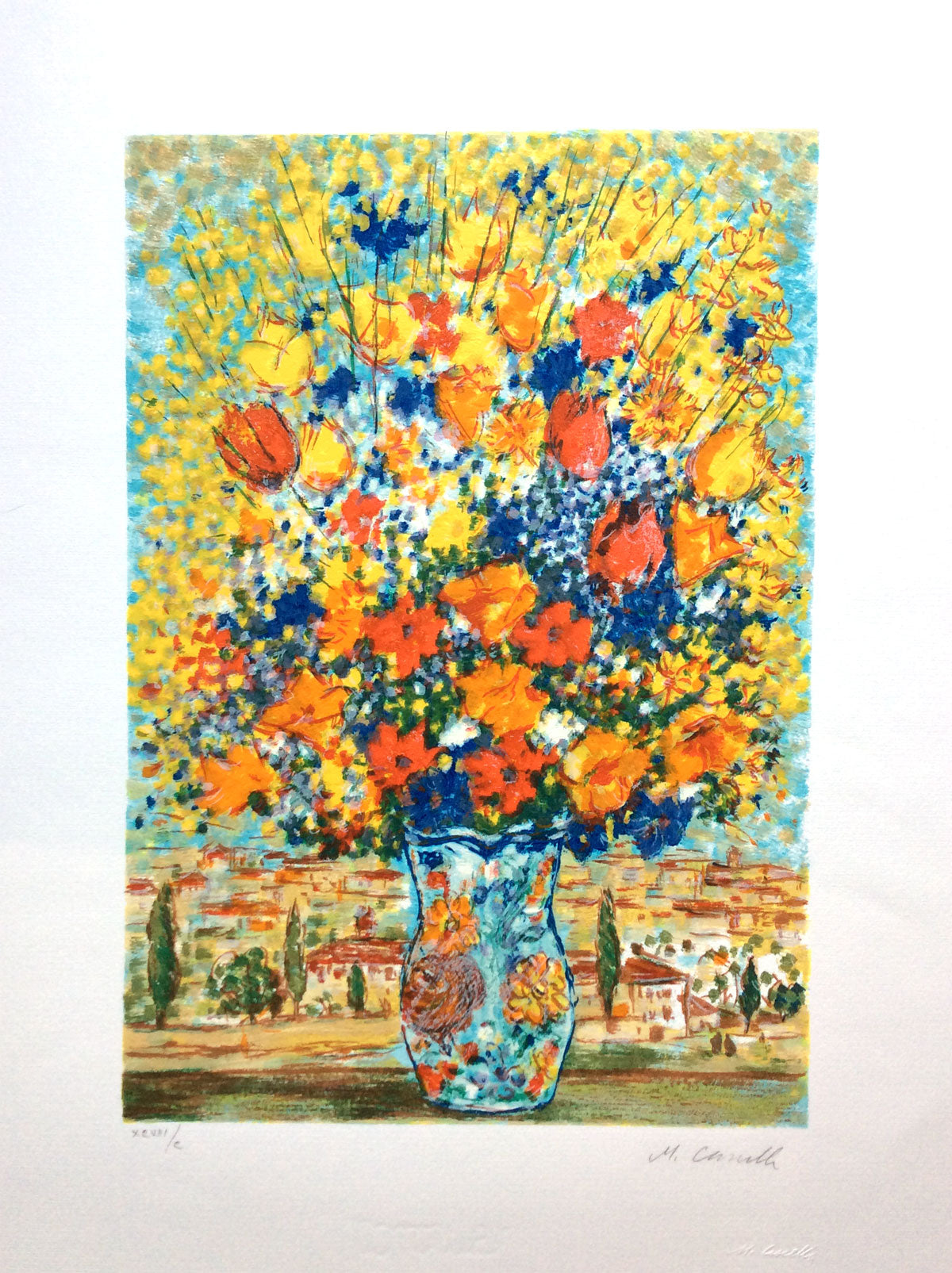 Michele Cascella - Vaso di fiori