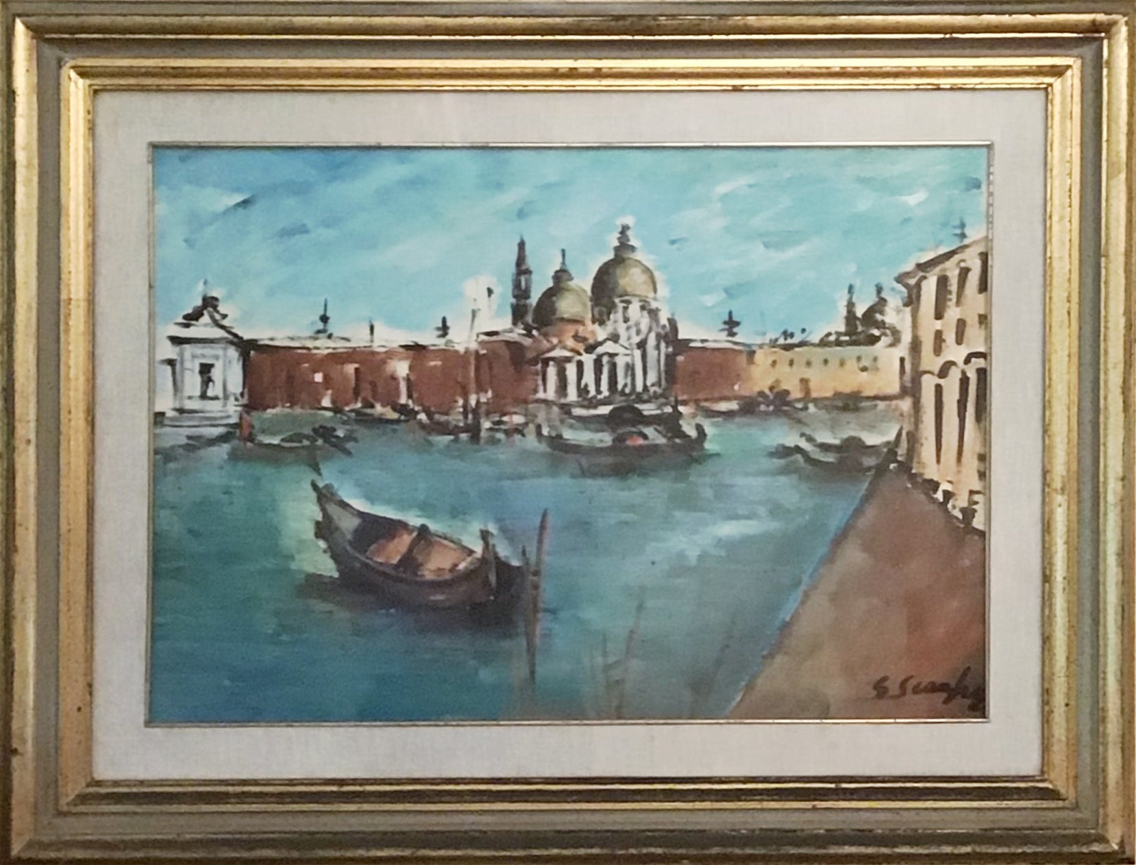 Gino Scarpa - Veduta di San Marco