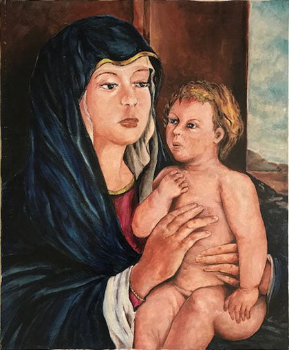 A. Cecchi - Madonna col bambino