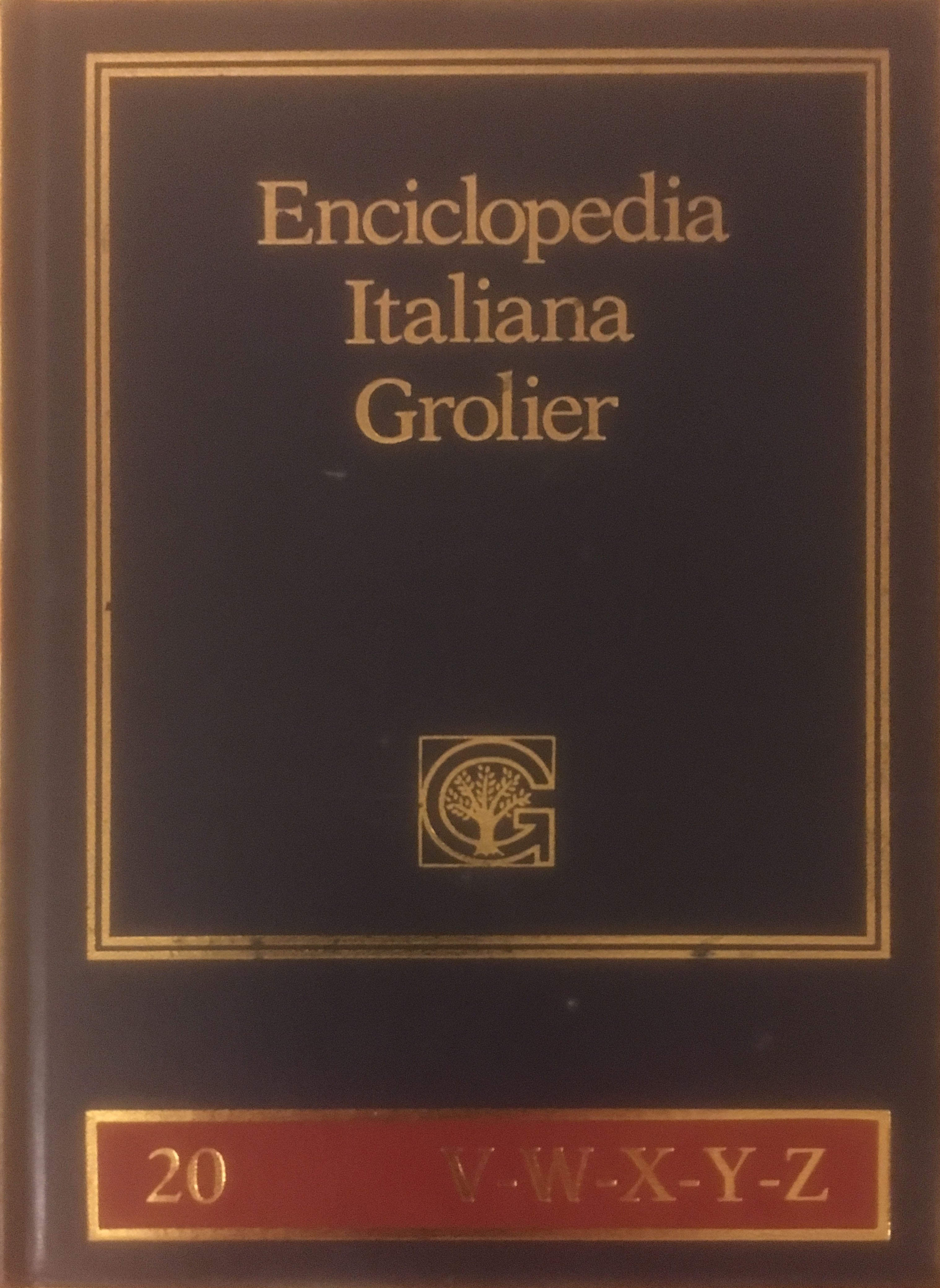 Enciclopedia Italiana Grolier - Grolier Editore