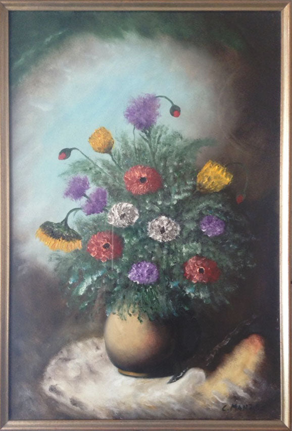 C. Manzo - Vaso di fiori