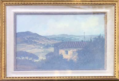 Da Montenero, olio su tela di Luciano Torsi