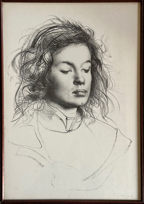 Pietro Annigoni - Senza Titolo (ritratto femminile)