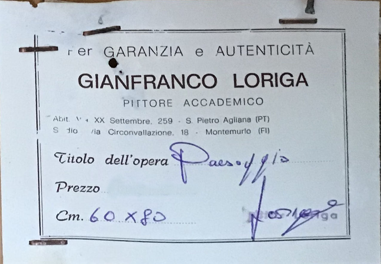 Gianfranco Loriga - Landscape