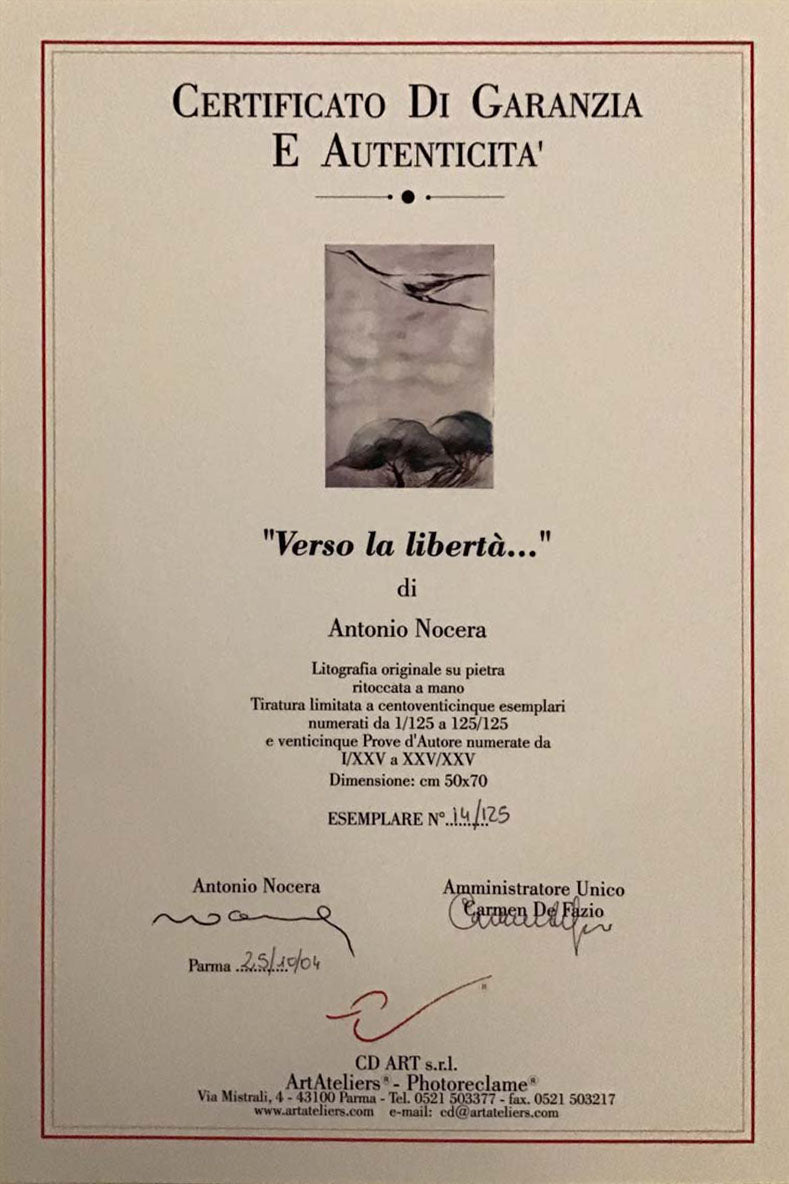 Antonio Nocera - Verso la libertà...