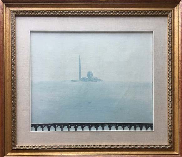 Isola di San Giorgio - Olio su tela - Guidi