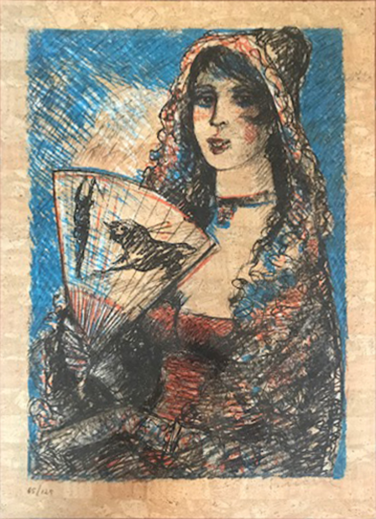 Salvatore Fiume - Donna Spagnola