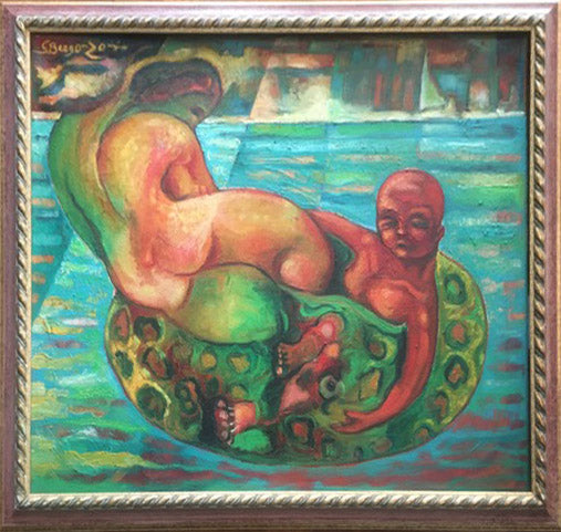 Giuseppe Bergonzoni - Azul marino