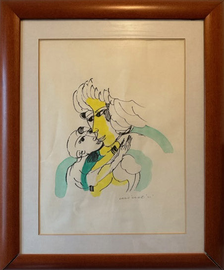 Remo Brindisi - Mamma e figlio