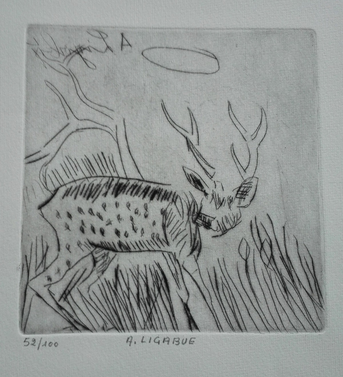 Antonio Ligabue - Cervo