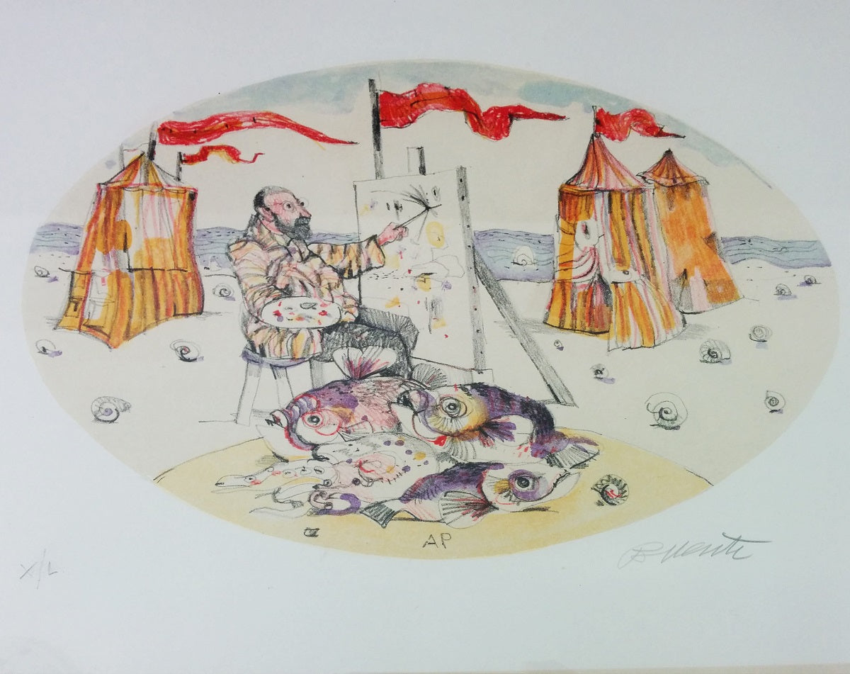 Antonio Possenti - Litografia