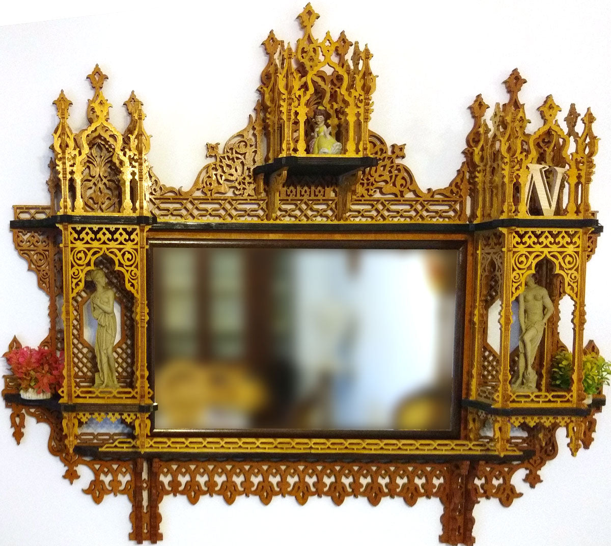 Antonio Zaglio - Grand Oriental Overmantel