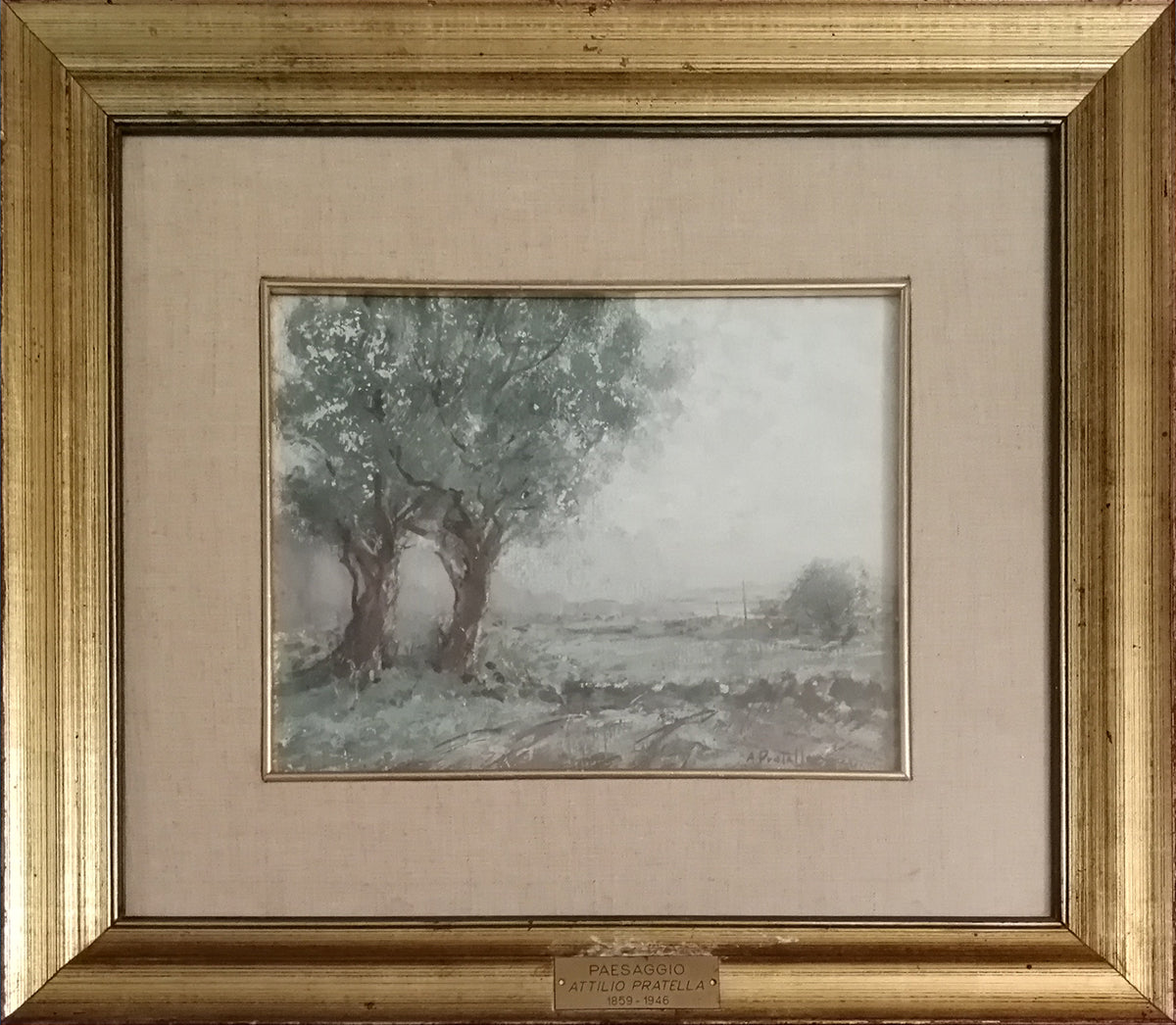 Attilio Pratella - Paesaggio Primaverile