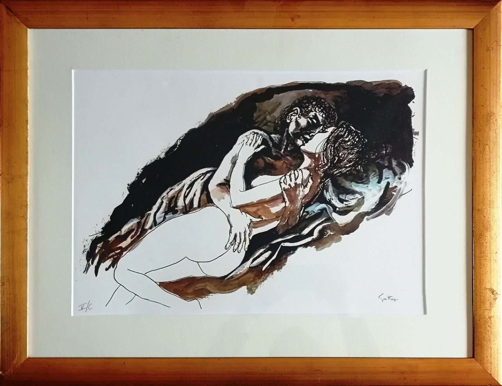 Renato Guttuso - Amantes