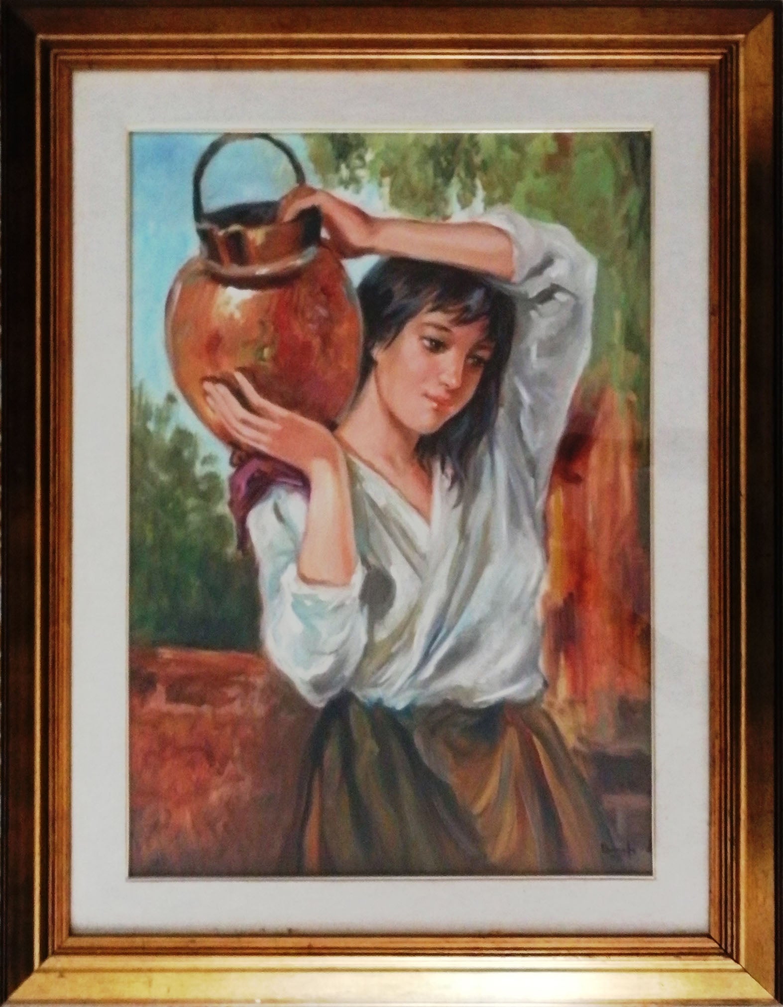 Giuseppe Banfi - Donna contadina