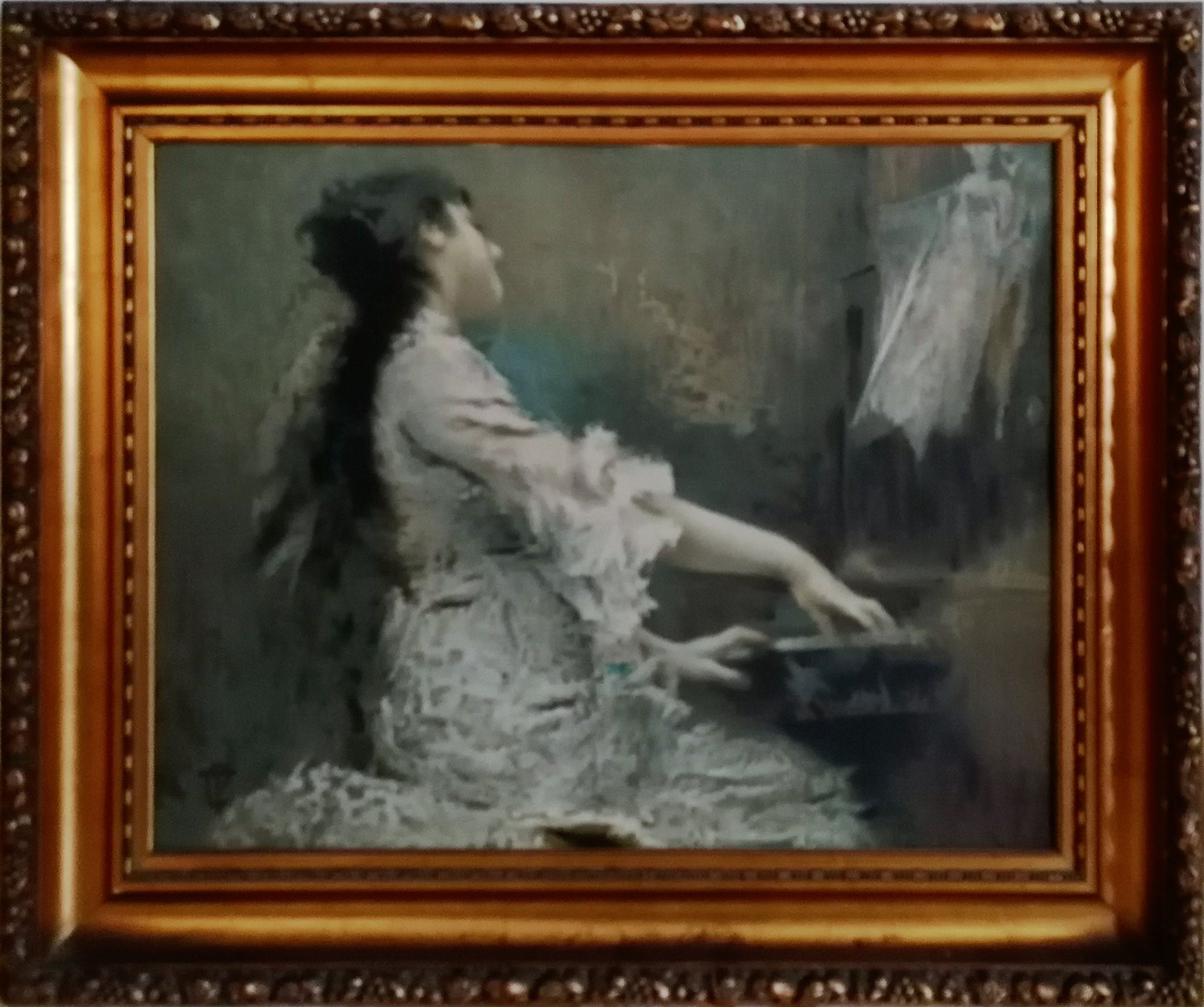 Artista sconosciuto - La melodia (copia da Tranquillo Cremona)