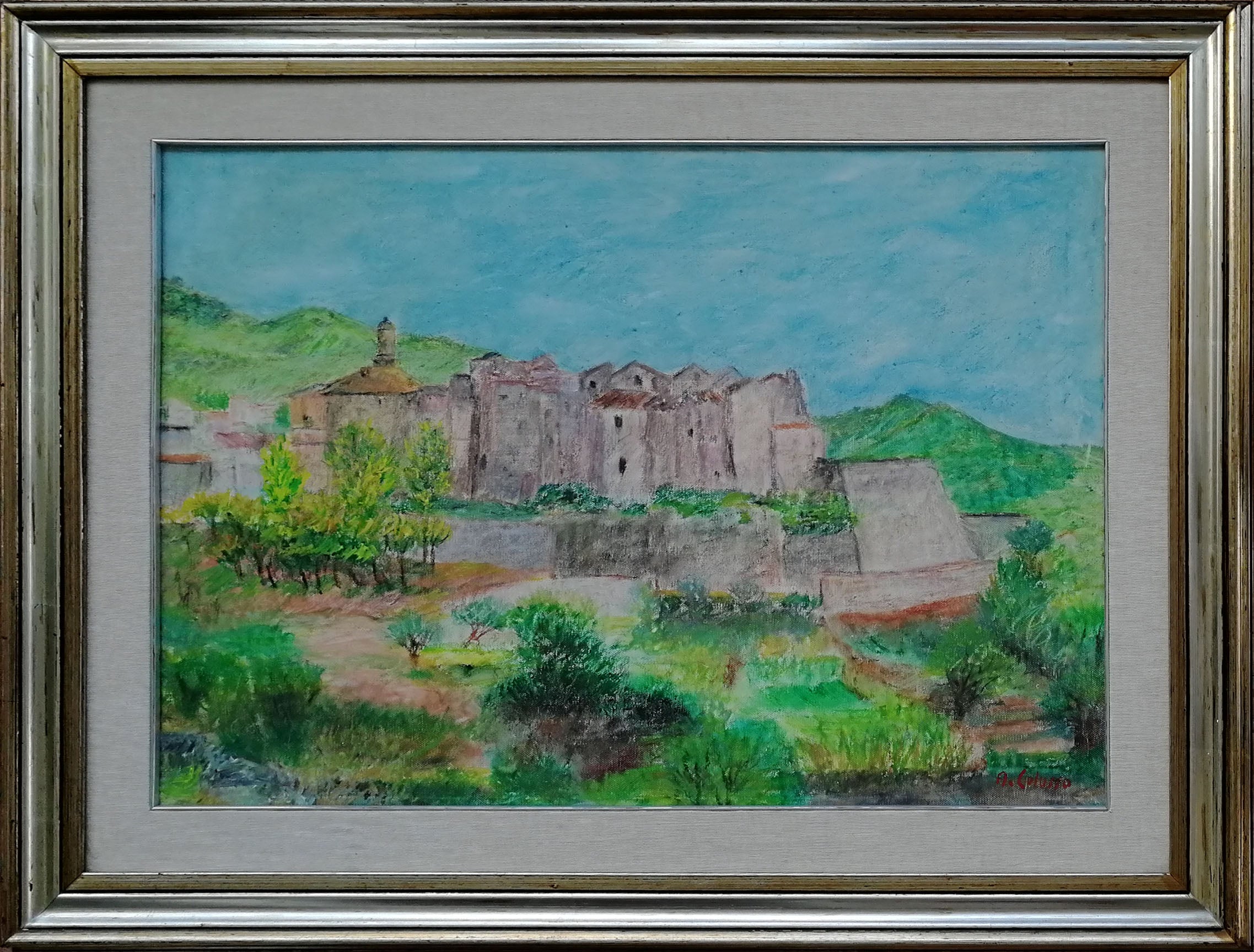 Alberto Colusso - Paesaggio di Casale