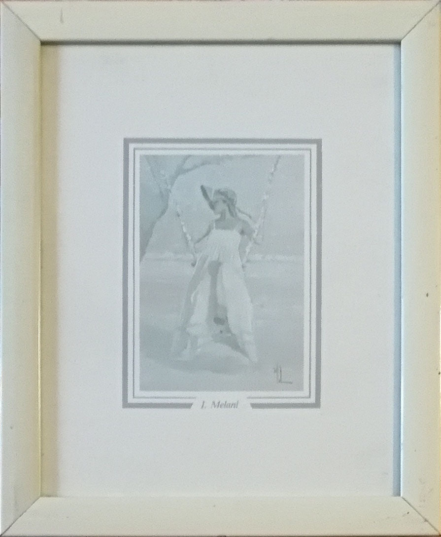 Innocenzo Melani - Donna sull'altalena