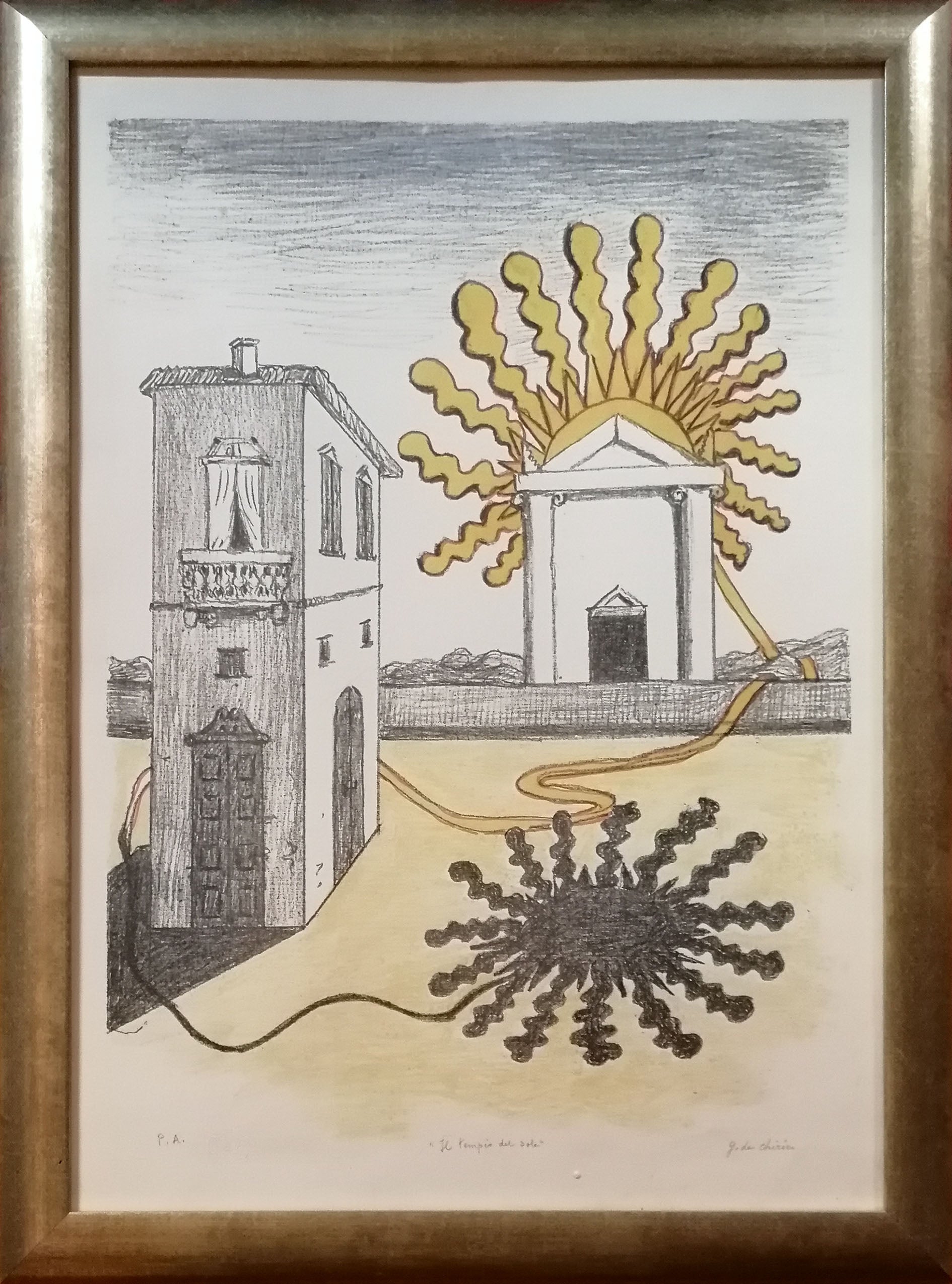Giorgio De Chirico - Templo del Sol
