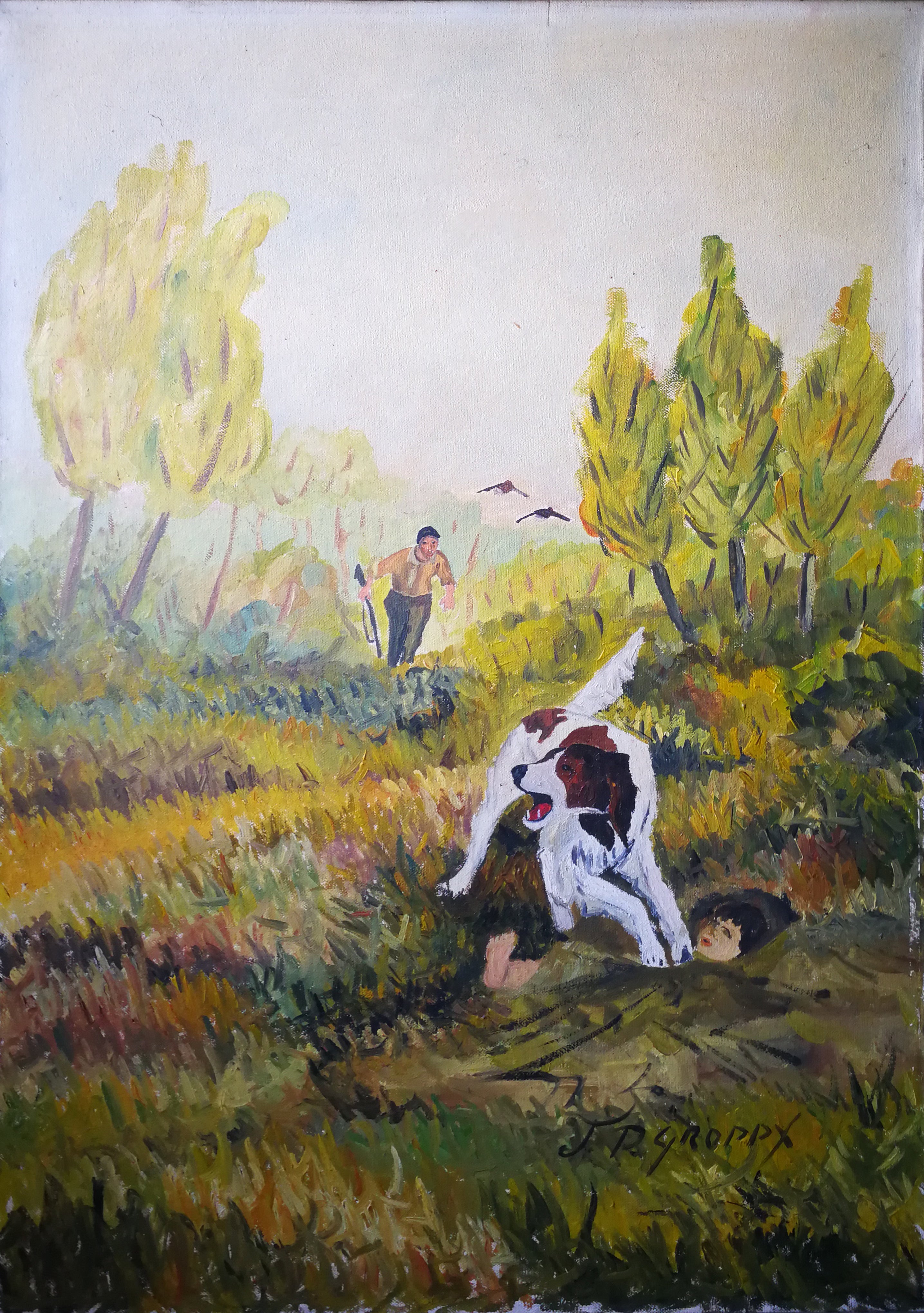 Jean-Pierre Groppx - Hunting Scene