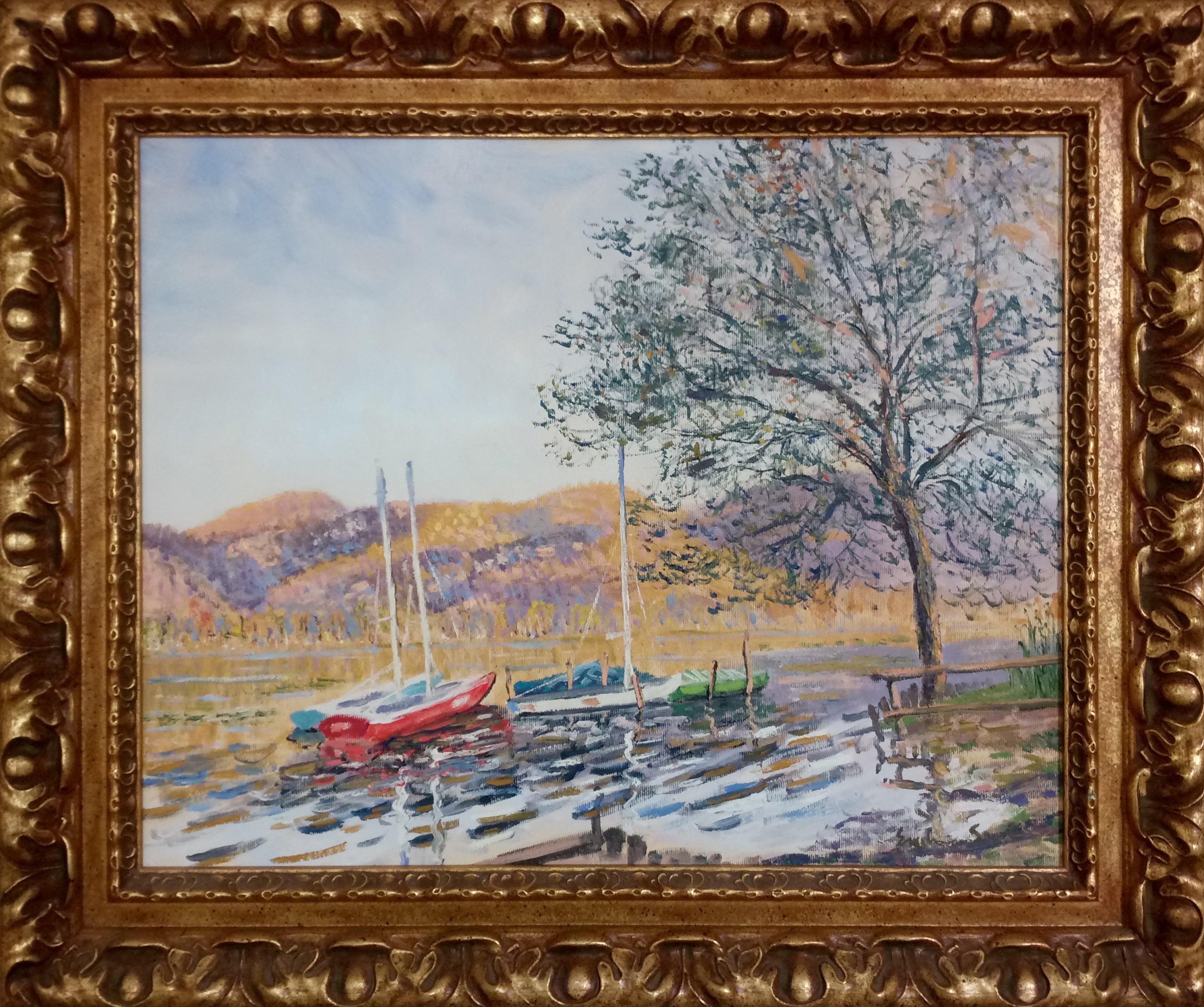 Emiliano Segato - Barche al lago di Fimon