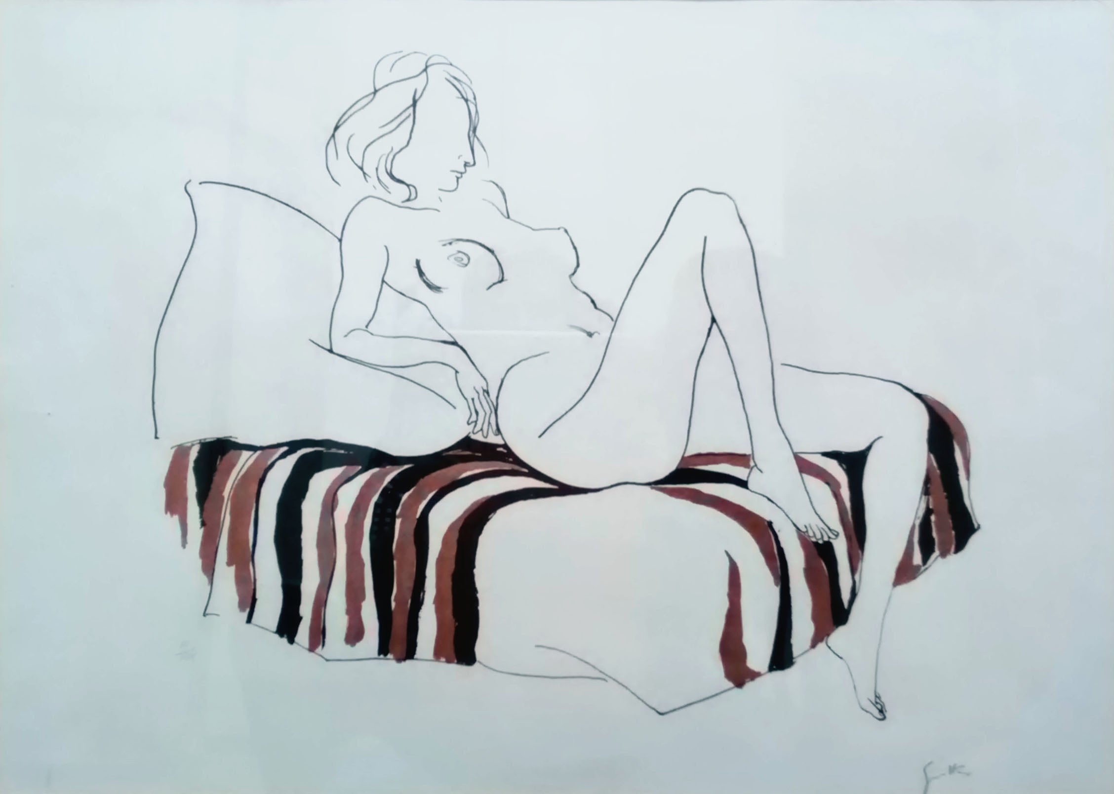 Renato Guttuso - Nudo femminile