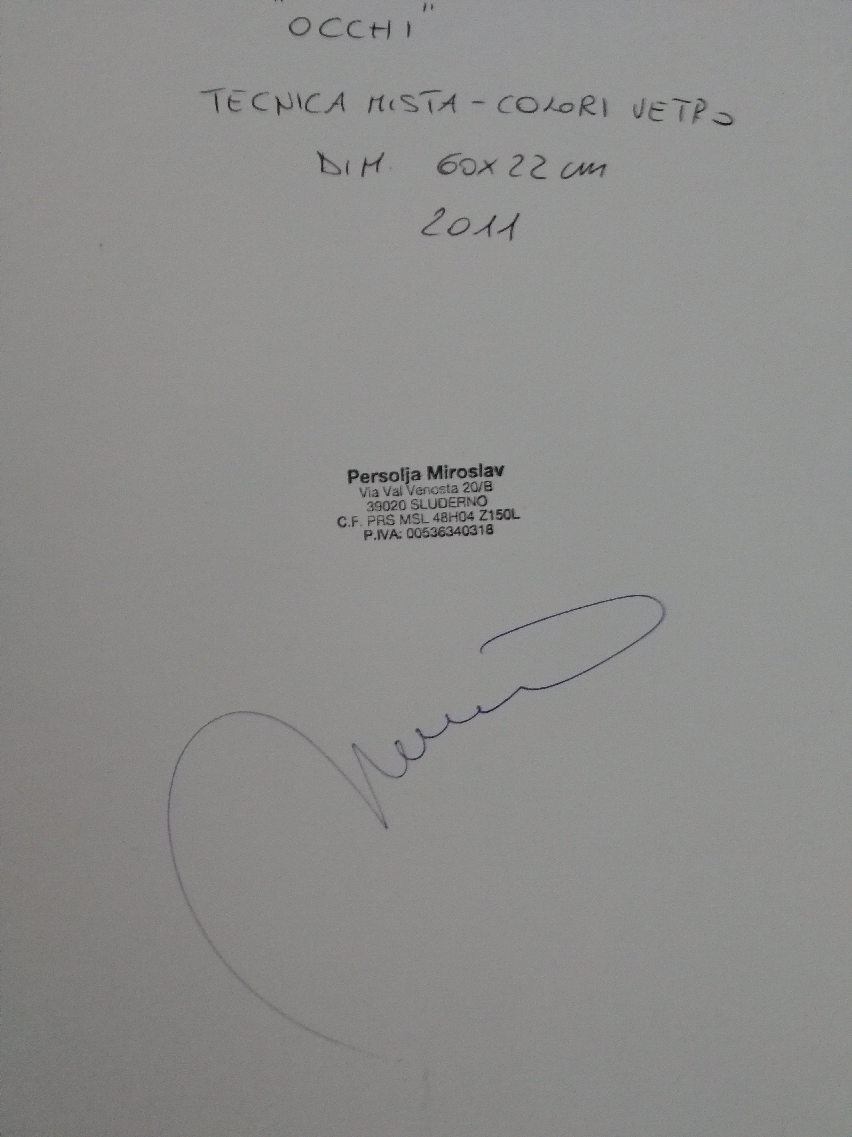 Miro Persolja - Occhi