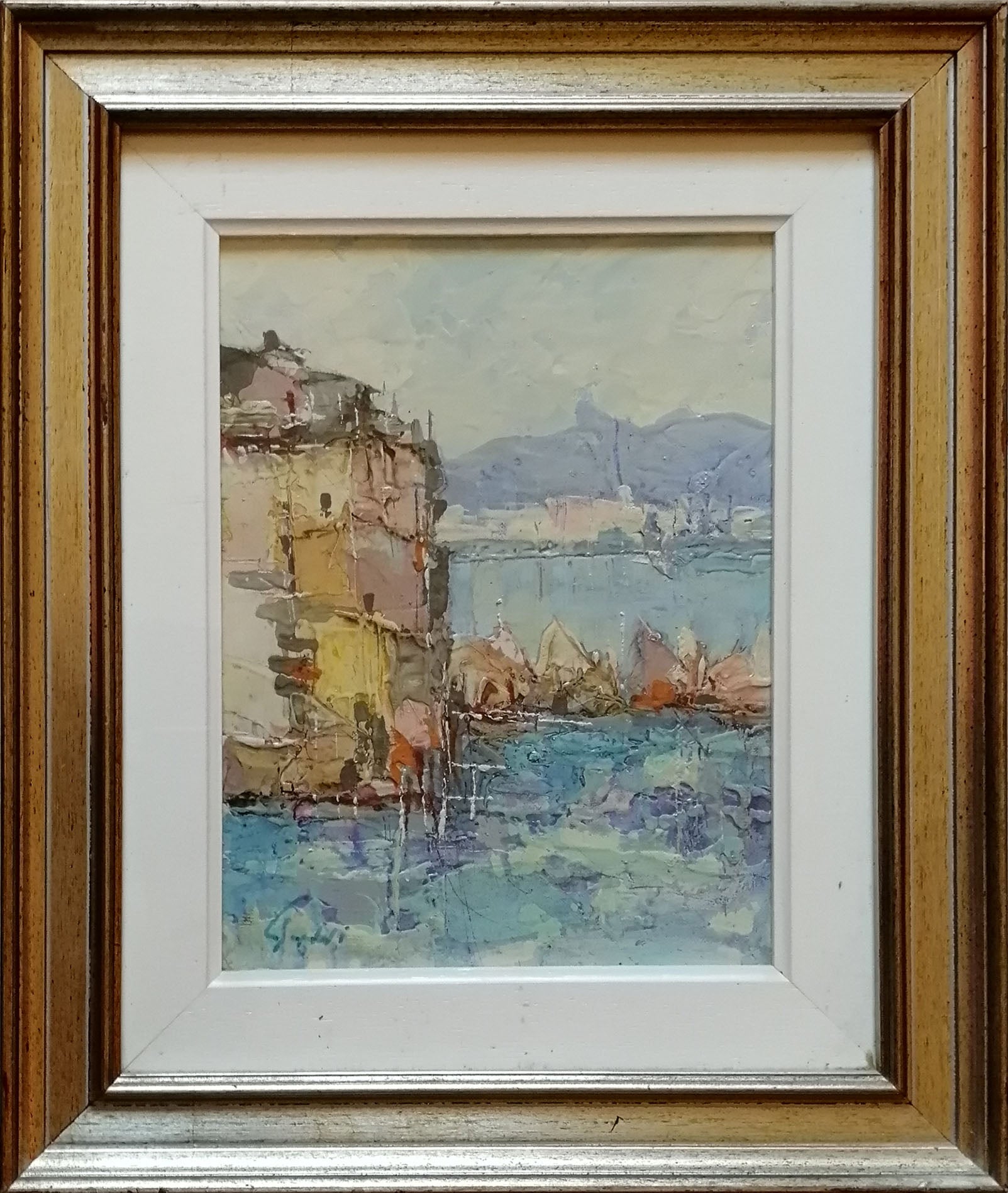 P. Gaddi - Scorcio del lago di Como