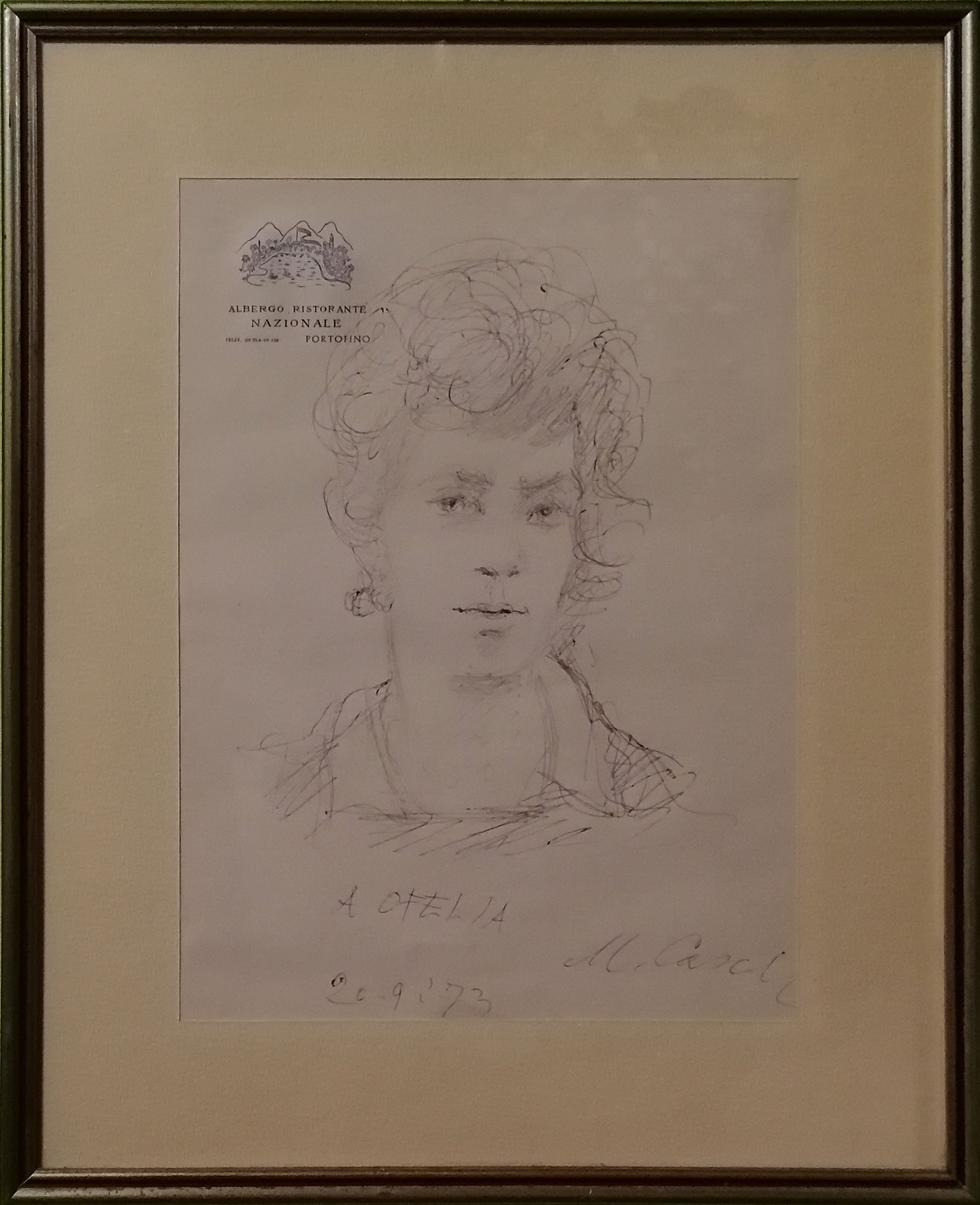 Atribuido a Michele Cascella - A Ofelia