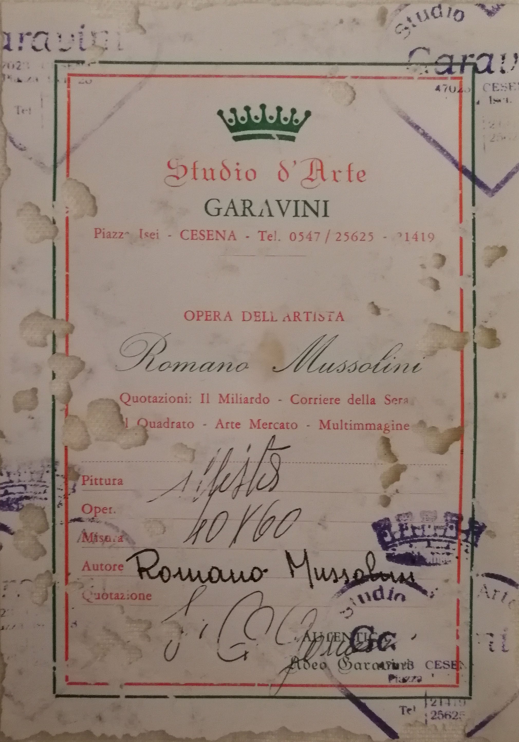 Romano Mussolini - Paesaggio