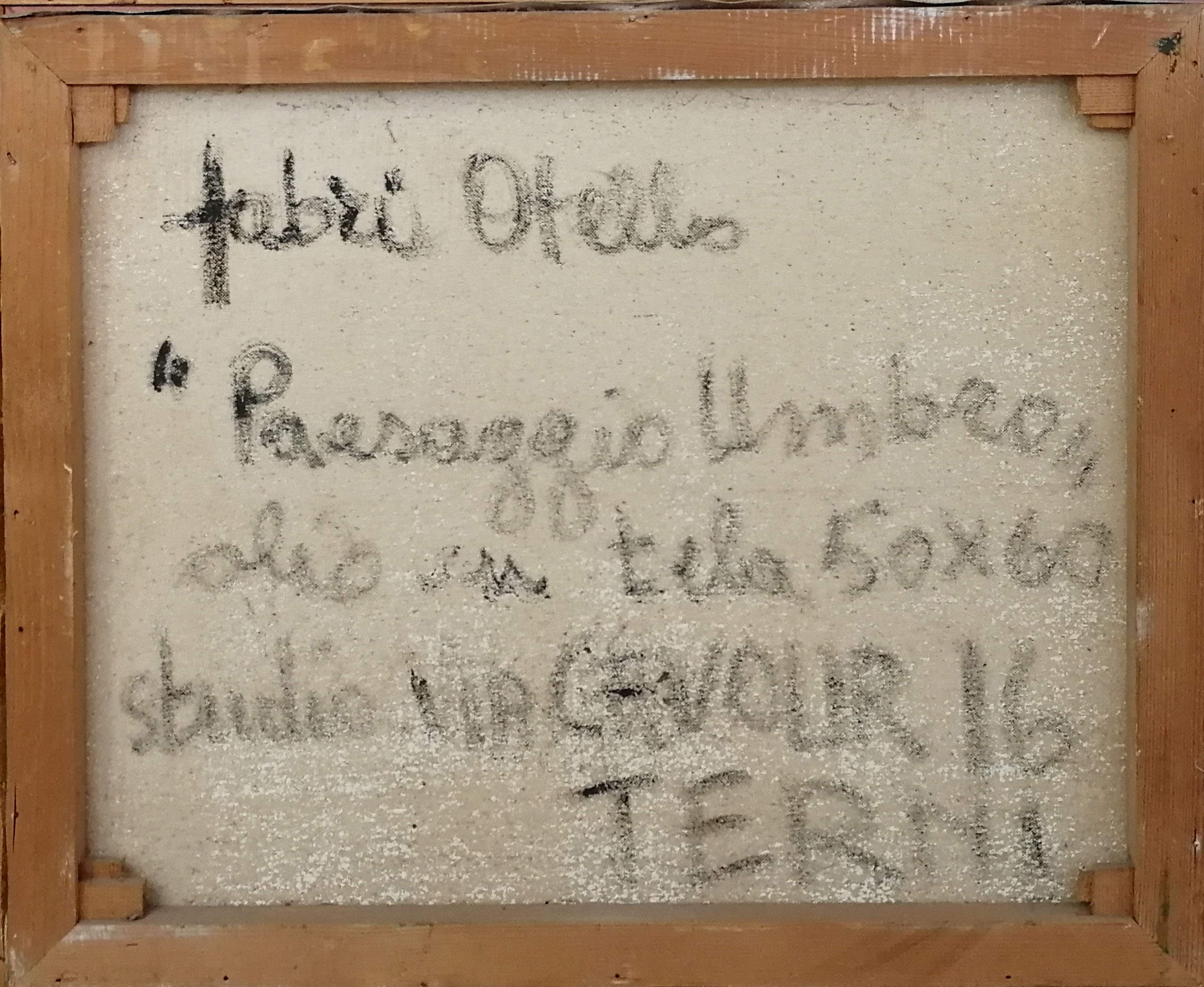 Otello Fabri - Paesaggio umbro