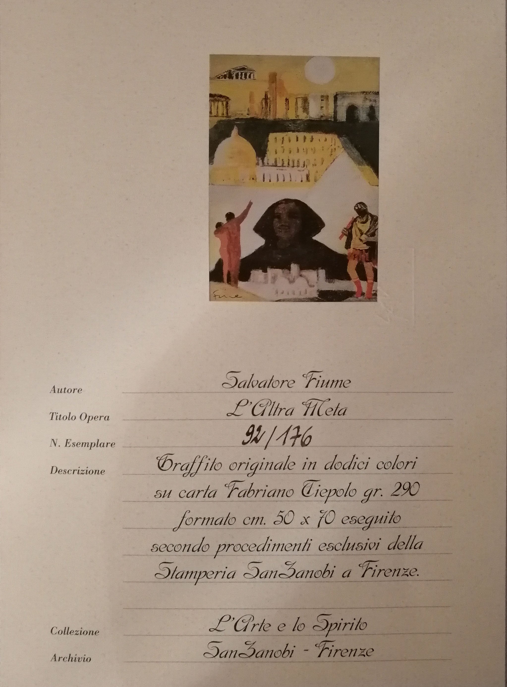 Salvatore Fiume - L'altra metà