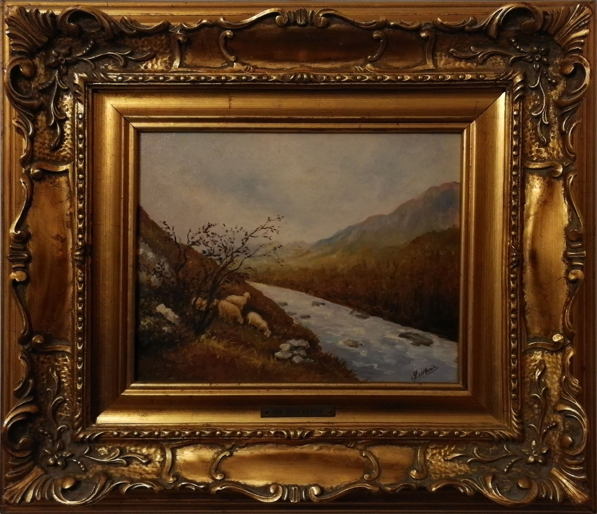 Ida Dell'Aquila - Pascolo lungo il fiume