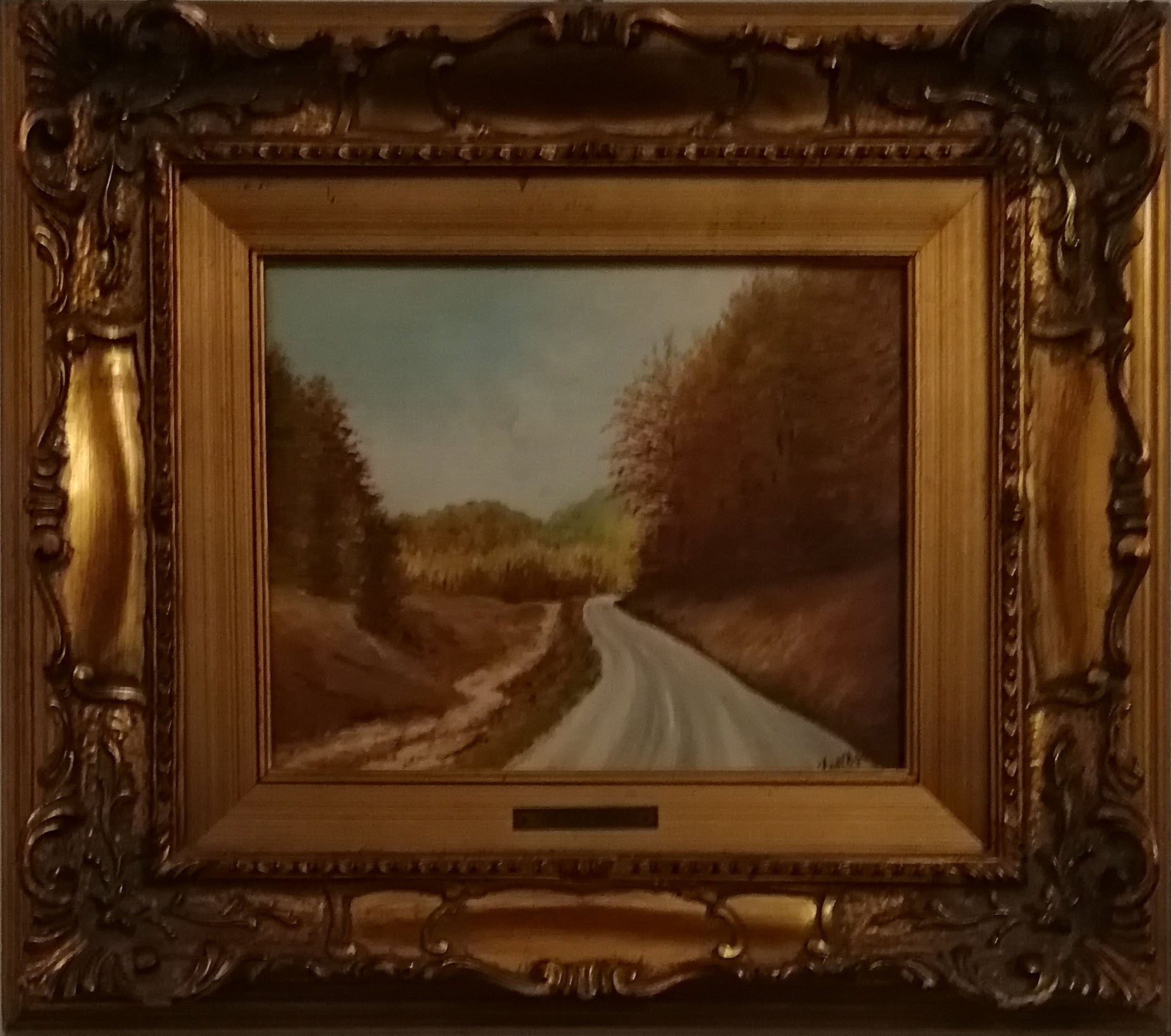 Ida Dell'Aquila - Paesaggio campestre