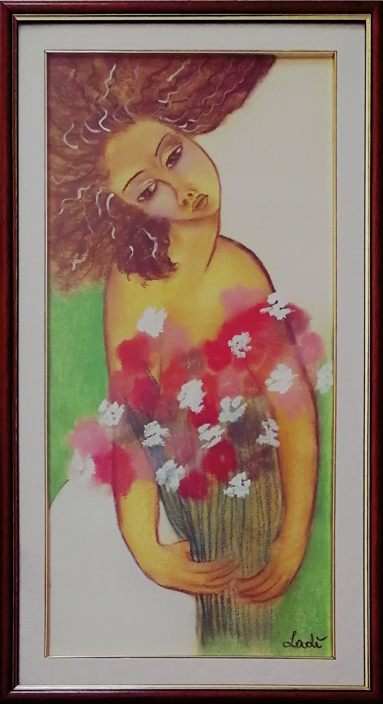 Ladì - Donna con fiori