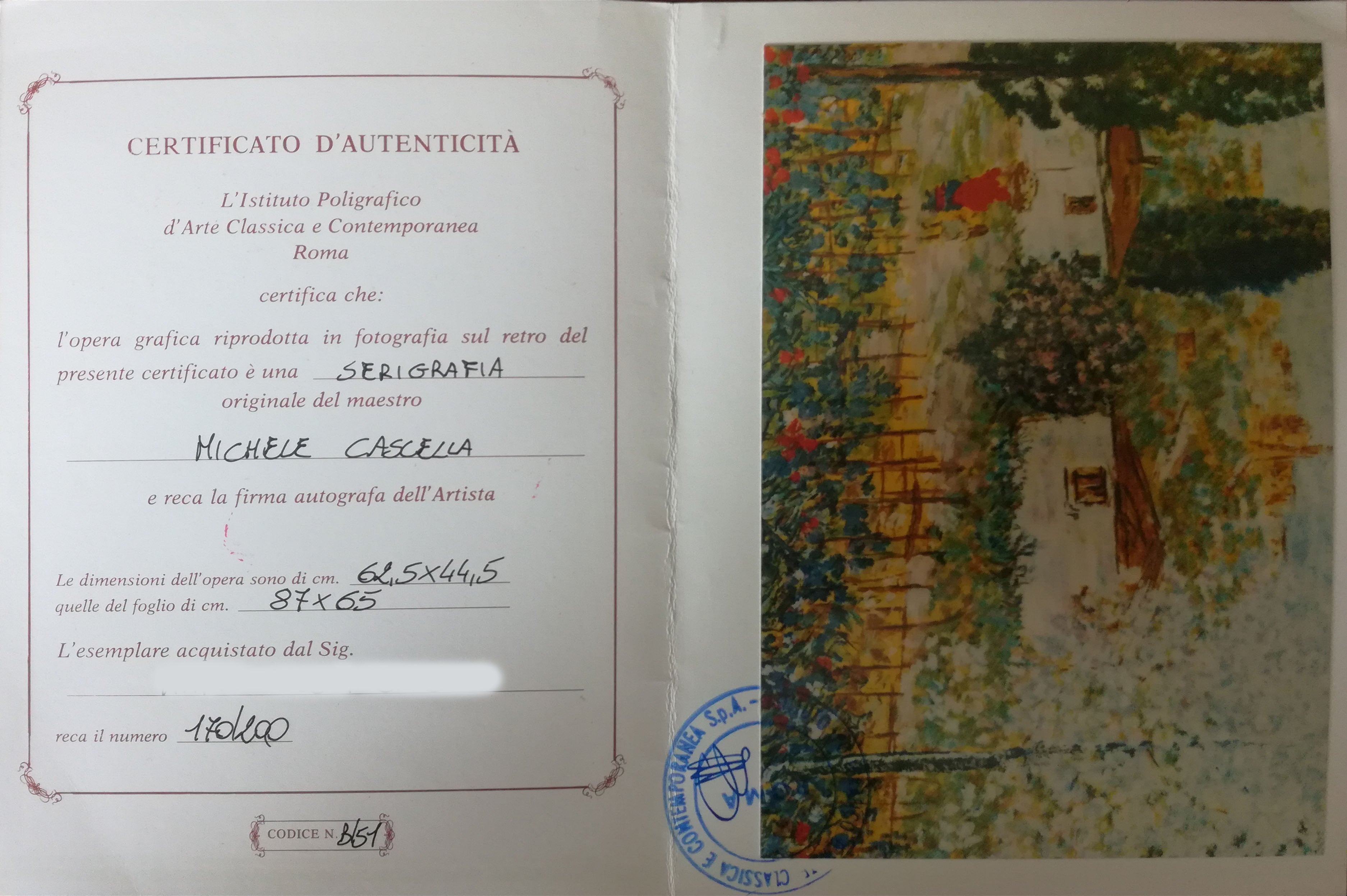 Michele Cascella - Paesaggio