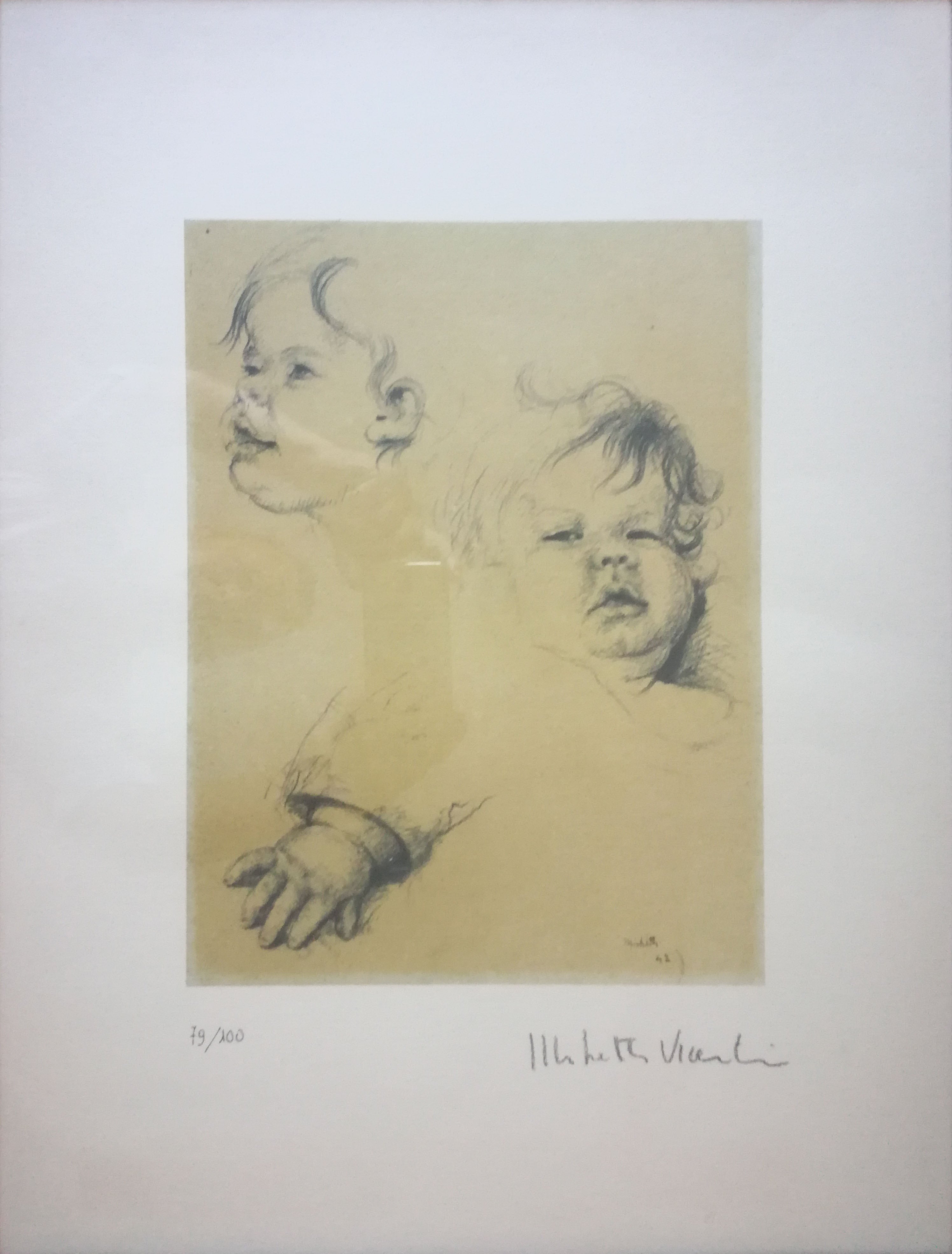 Vicentino Michetti - Studio di bambino