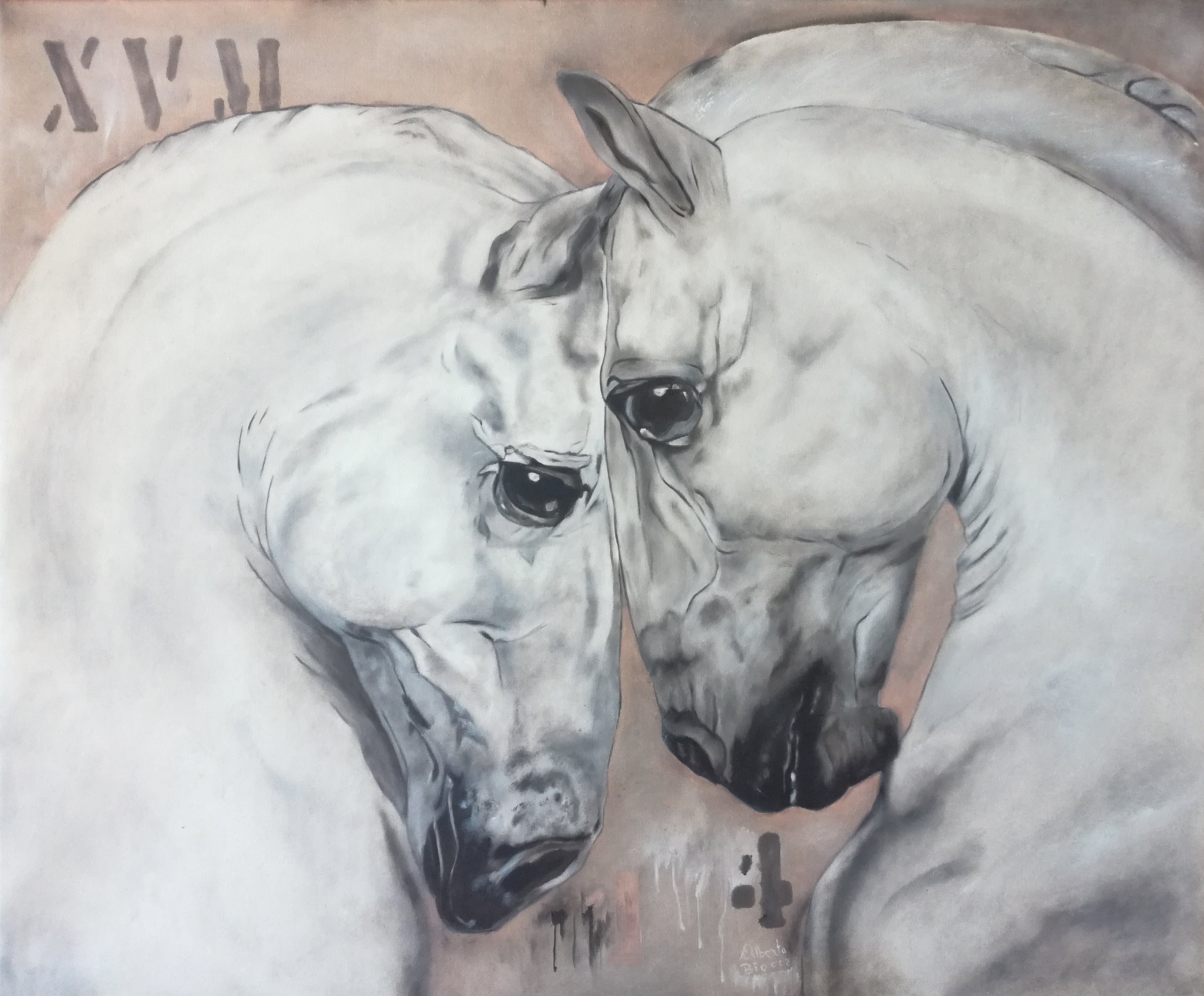 Alberto Biocca - Caballos