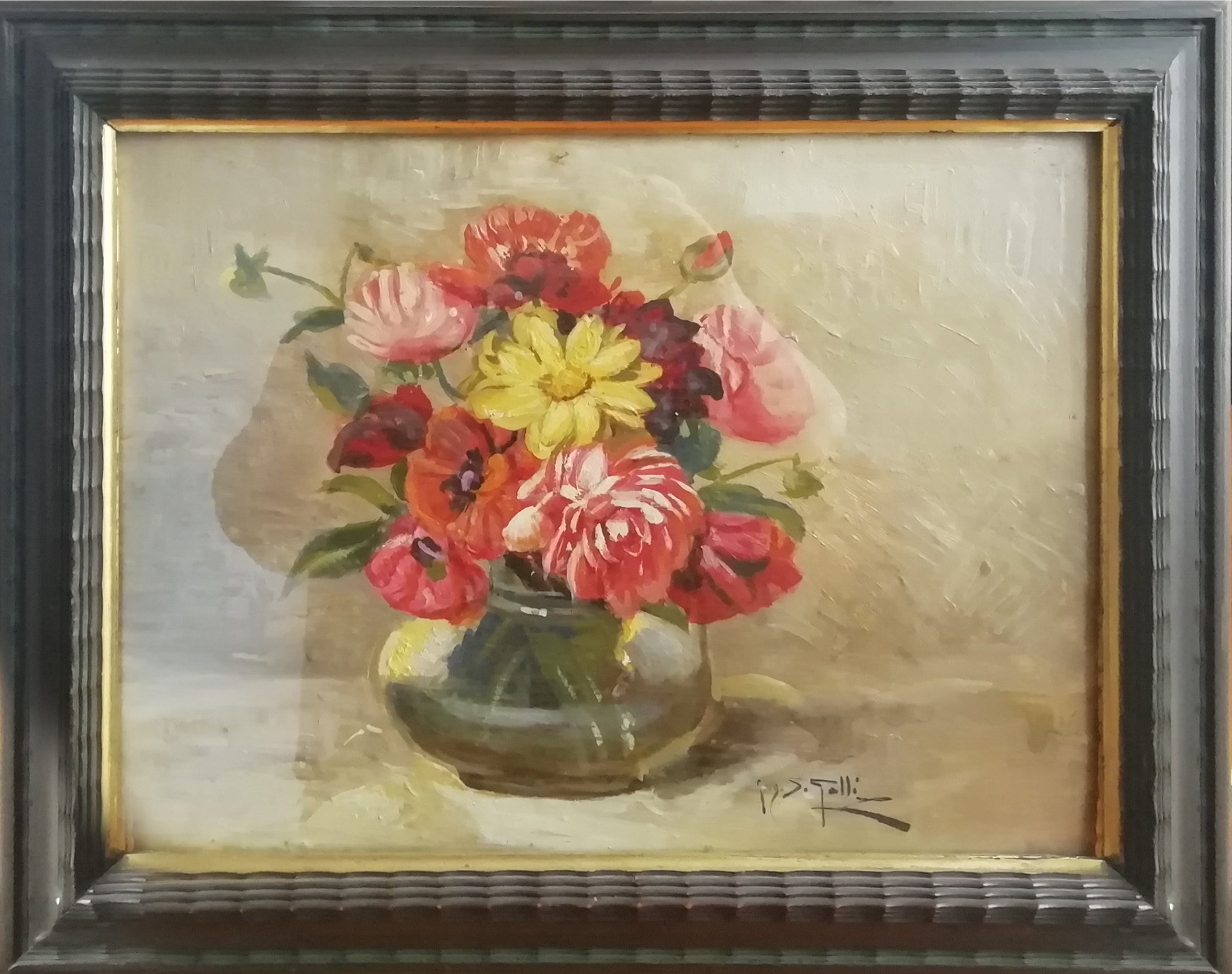 Angelo Silvio Galli - Fiori col vaso