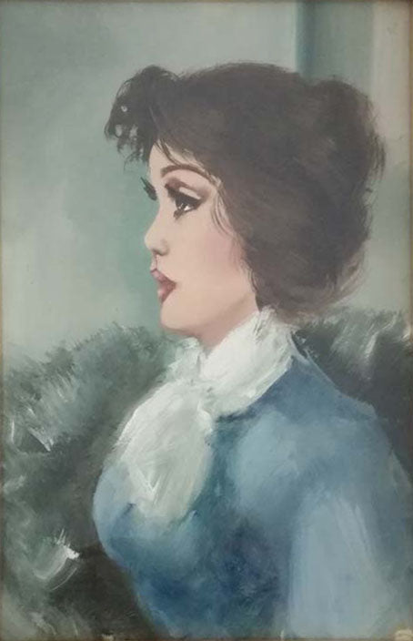 G.M. Lezzi - Volto di donna