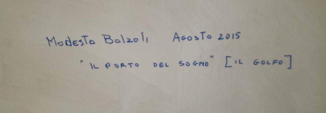 Modesto Bolzoli - El puerto de los sueños