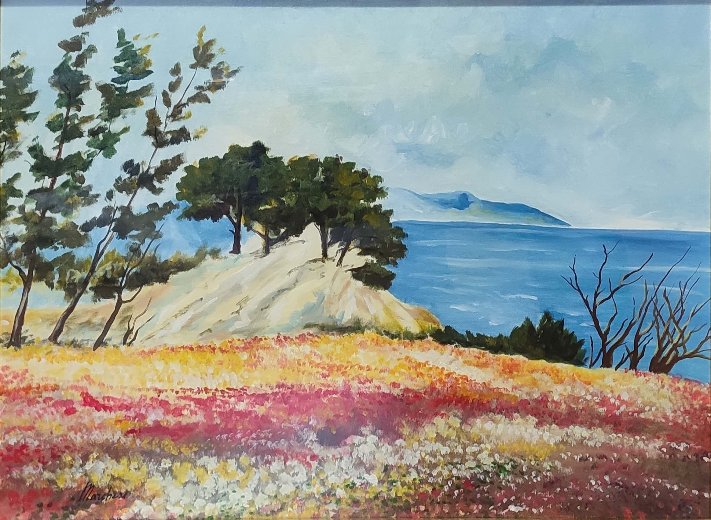Giuseppe Marchese - Paisaje (Homenaje a Cascella)