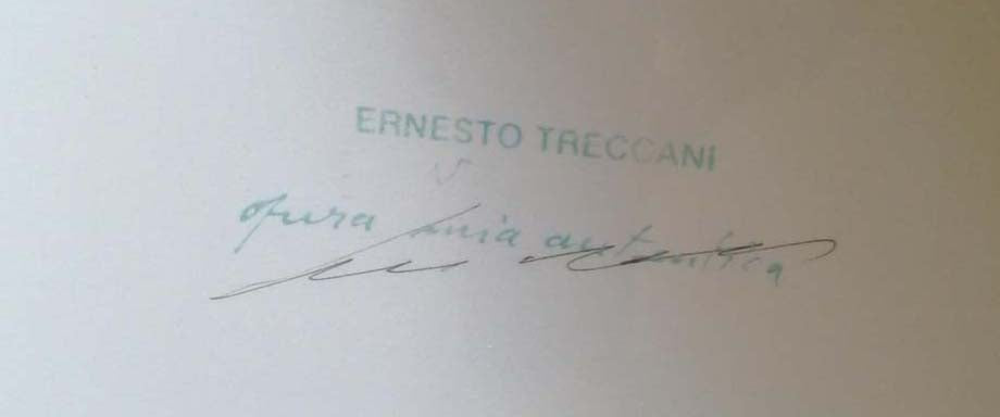 Ernesto Treccani - Ragazza triste