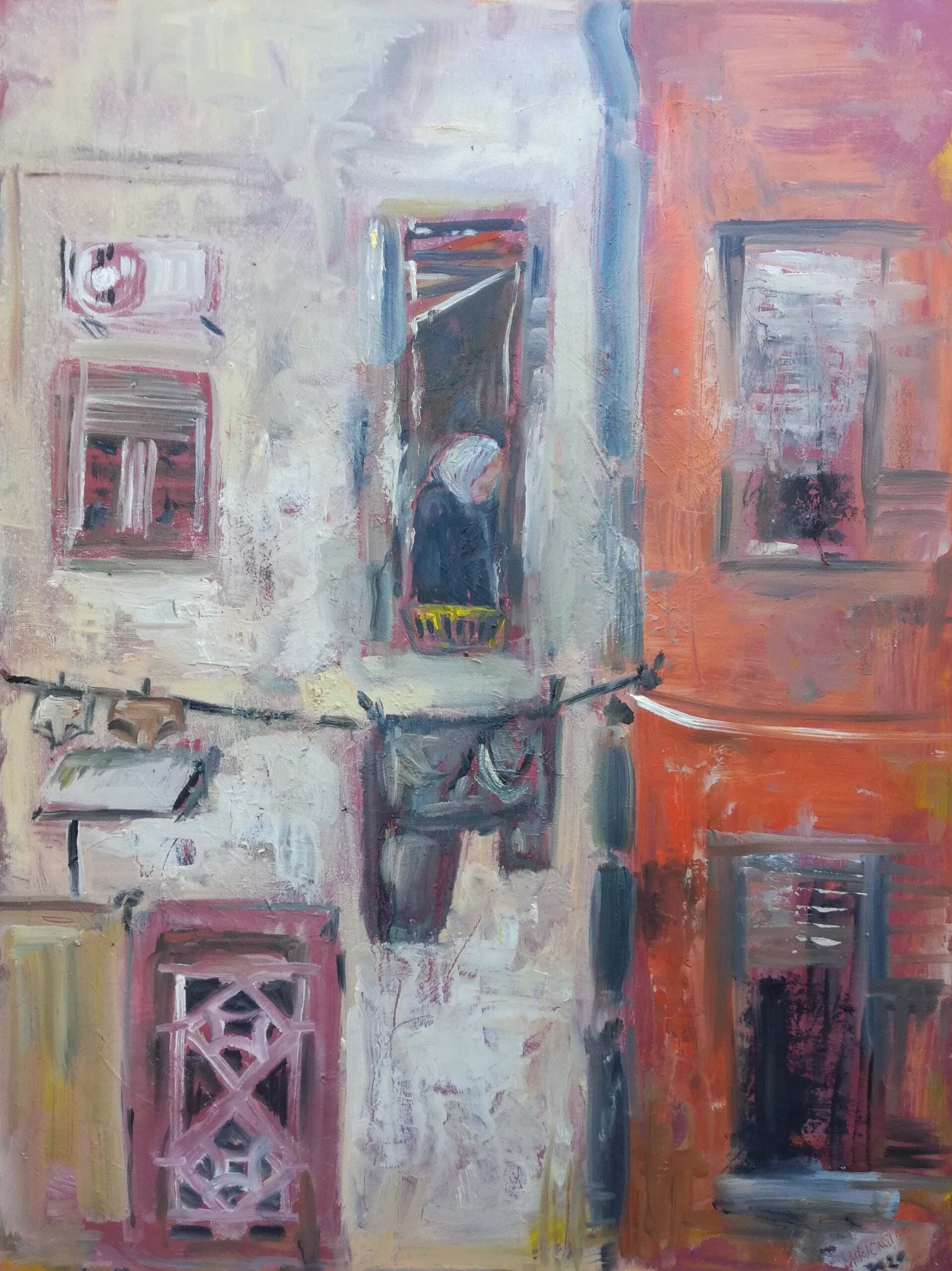 Roberta Sangiorgi - Impresiones desde el patio