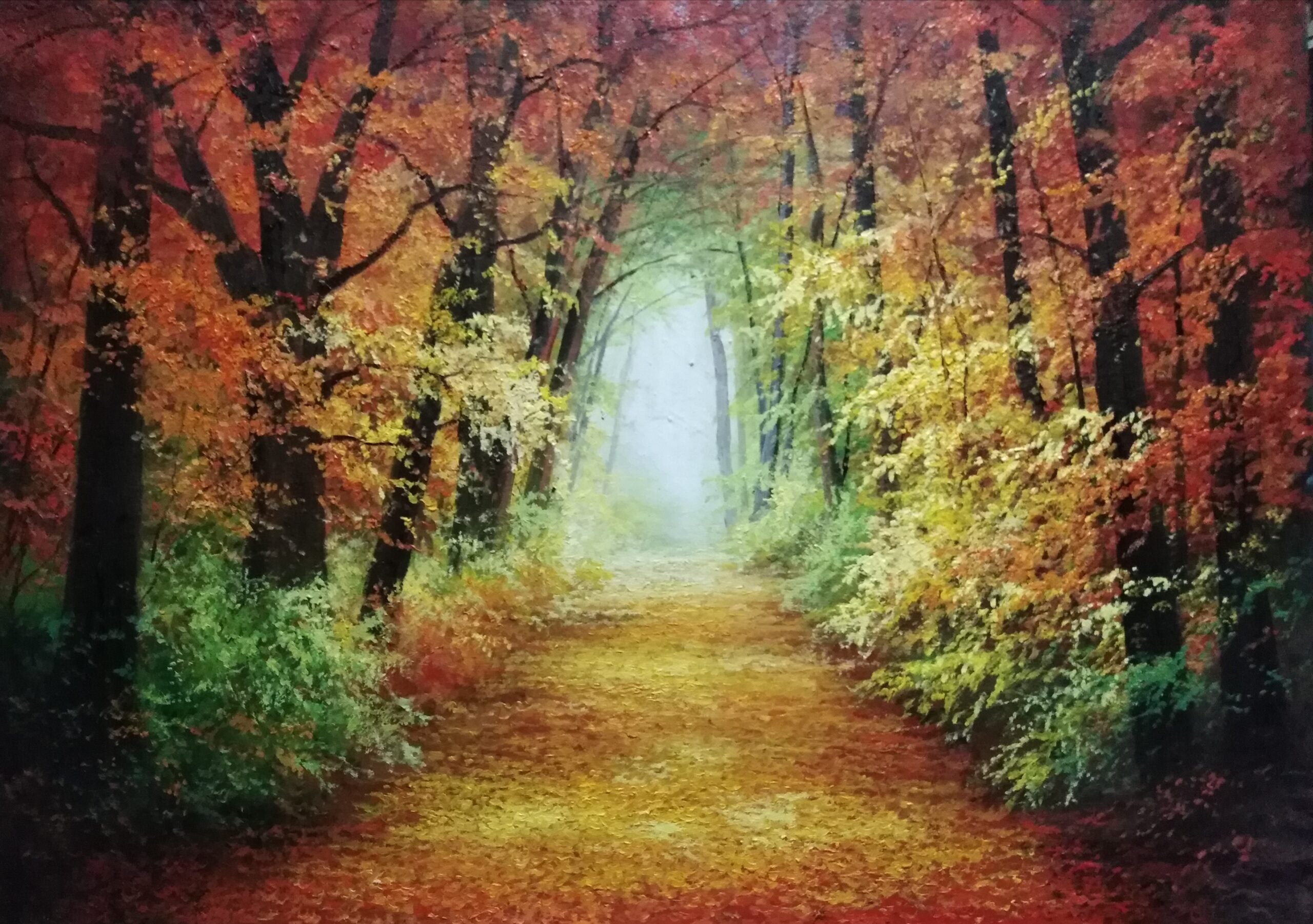 Ettore Marinelli - Autunno boschivo
